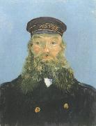 Portrait of the Postman Joseph Roulin (nn04) Vincent Van Gogh